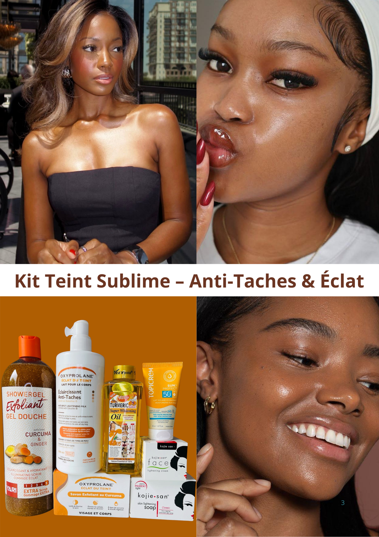 Kit Teint Sublime – Anti-Taches & Éclat