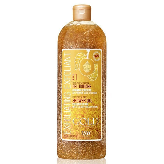 Gel douche gommant - Éclat Gold : le secret d’une peau lumineuse