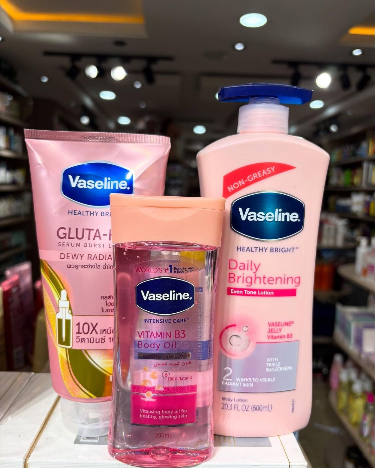 KIT VASELINE – TEINT UNIFORME & GLOW