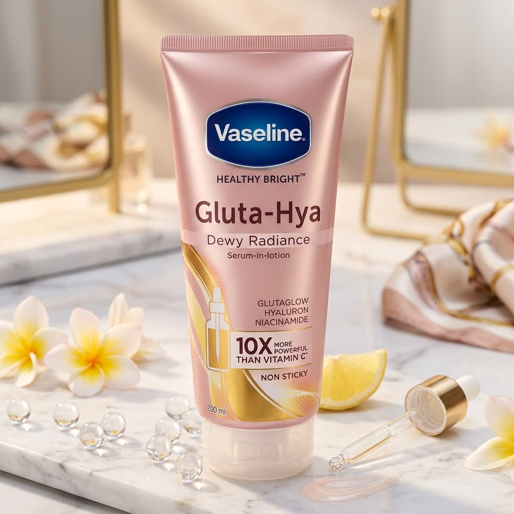 Vaseline Gluta-Hya Dewy Radiance Sérum-en-Lotion (Visage & Corps)