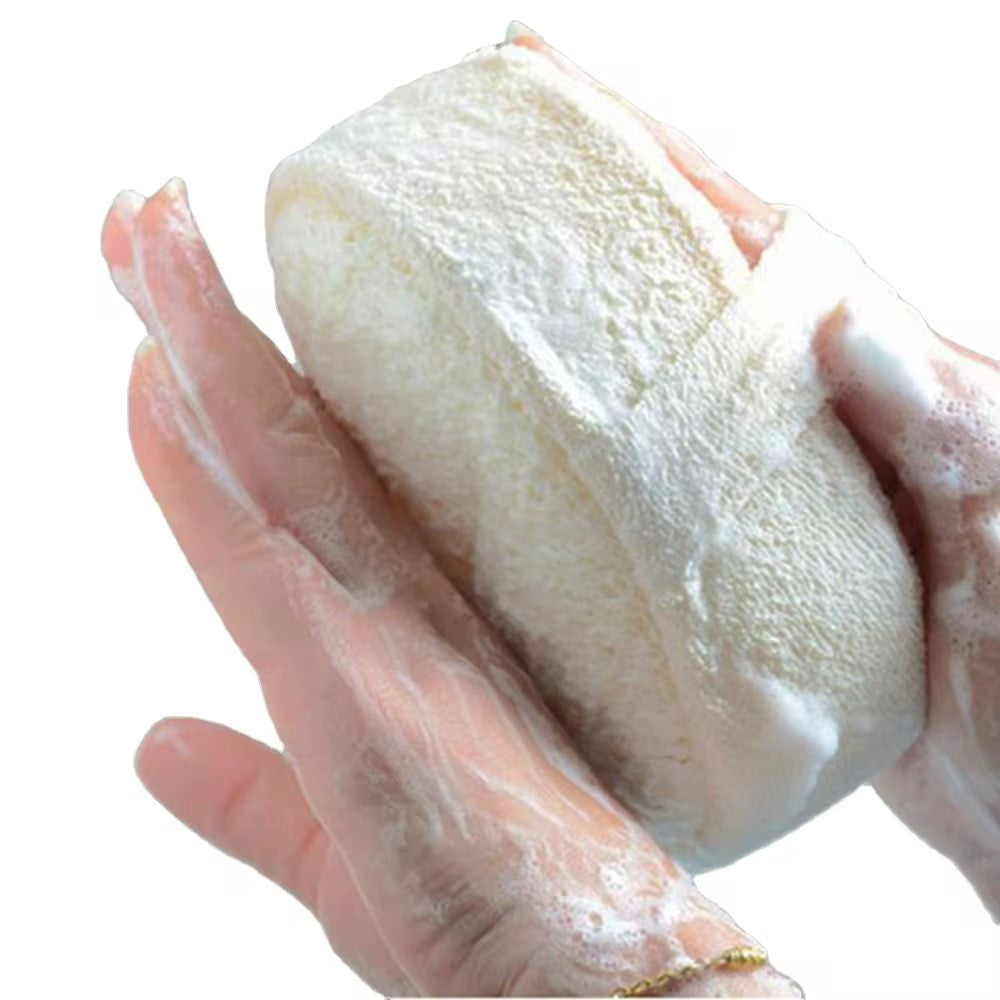 ÉPONGE EXFOLIANTE 2 EN 1 – SOIN DOUCHE & GOMMAGE DOUX
