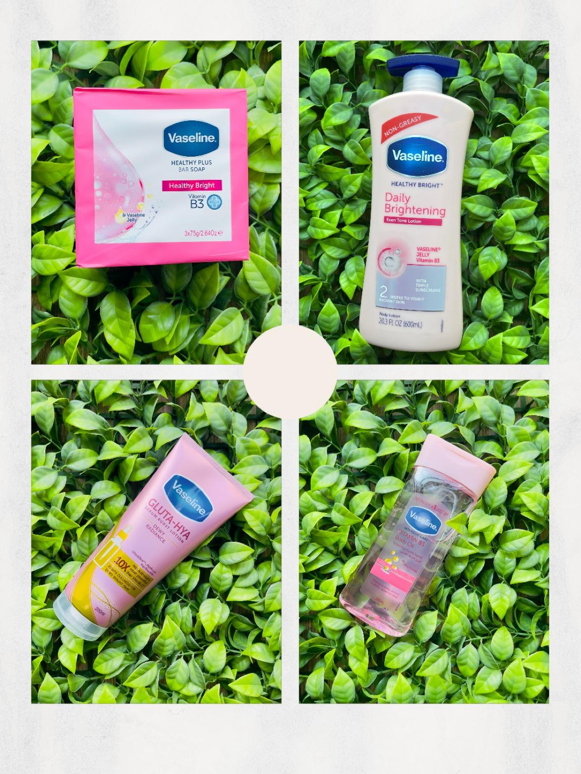 Gamme Vaseline Rose – Daily Brightening (Vitamine B3)