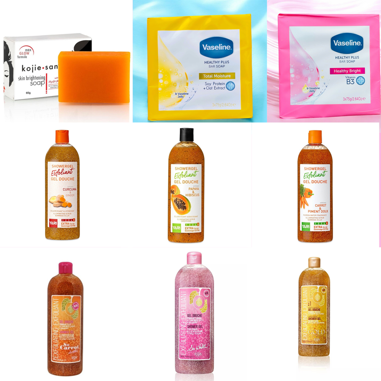 Savons,Gommages et Gels Nettoyants