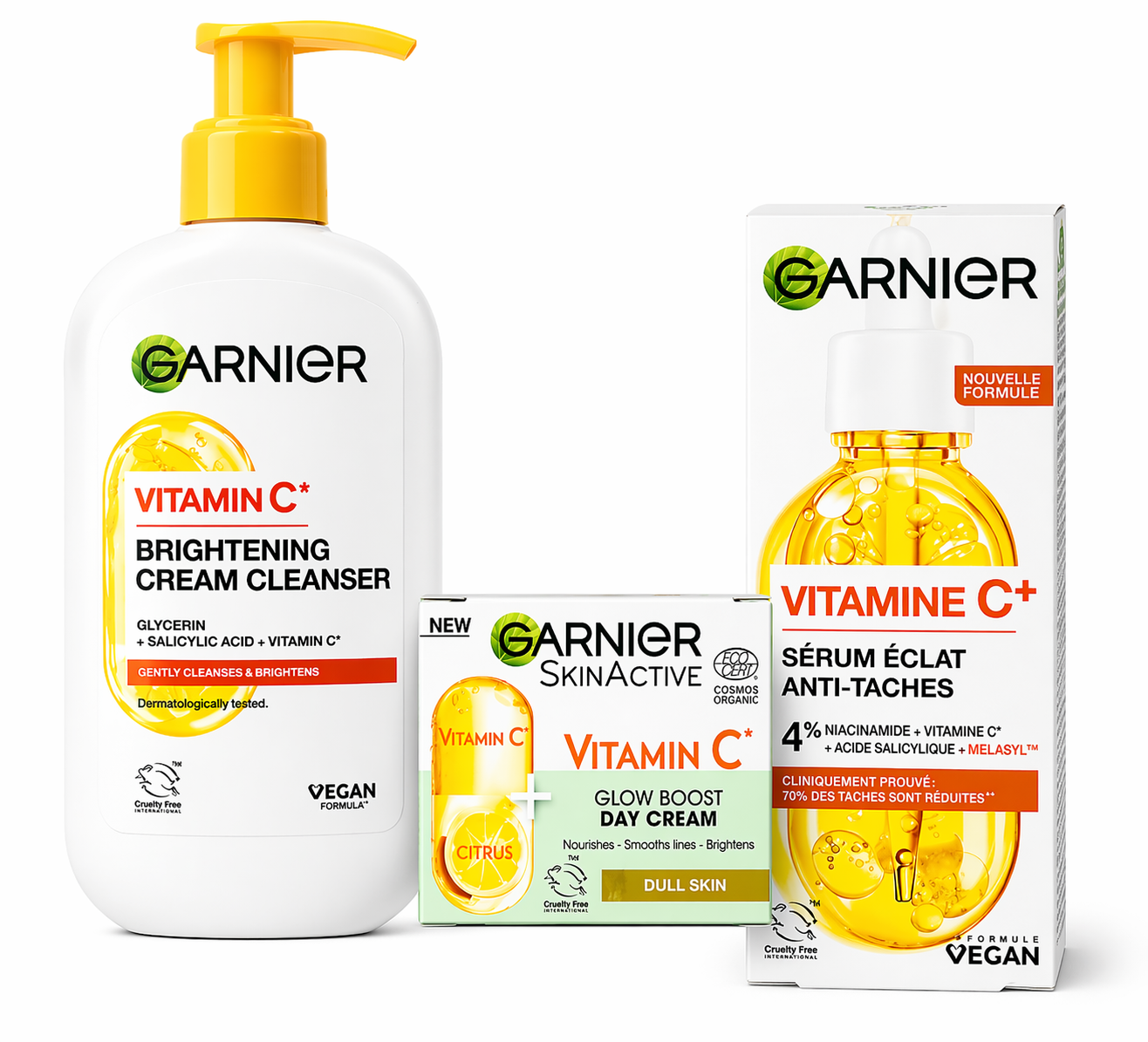 VISAGE ÉCLAT & ANTI-TACHES (Garnier Vitamine C)