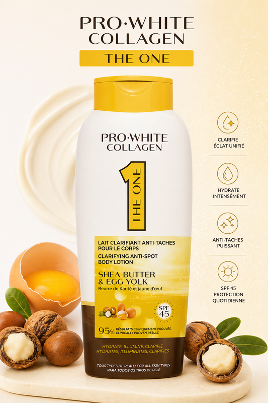 Lait Clarifiant Anti-Taches PRO-WHITE Collagen SPF45