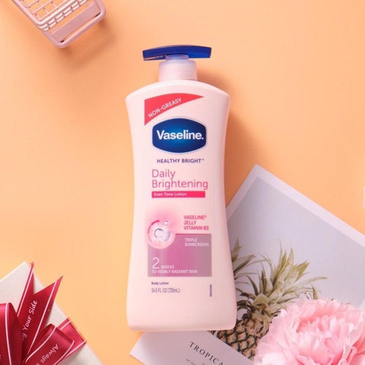 Vaseline Healthy Bright – Lait Corporel Éclaircissant & Hydratant