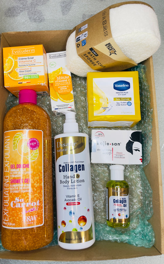 Kit Éclat, Hydratation & Fermeté – Routine Complète Visage & Corps