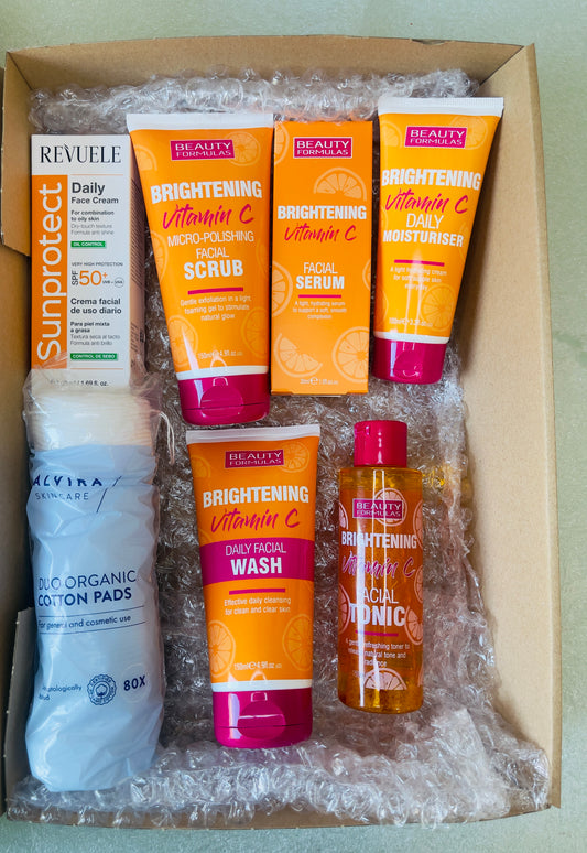 Kit Visage Éclat & Anti-Taches à la Vitamine C