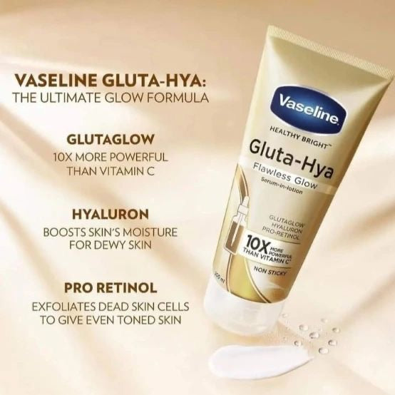 Vaseline Gluta-Hya Flawless Tone Serum Visage & Corps