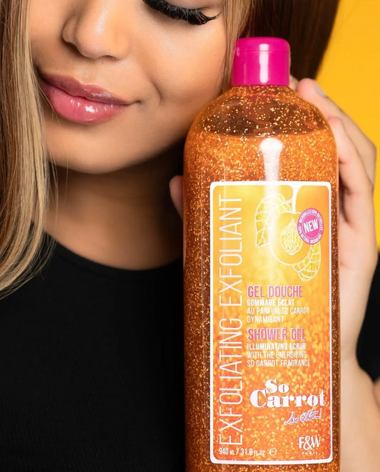 Gel douche gommant Carotte – Fair & White (So Carrot)