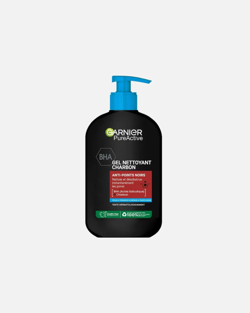 Garnier Pure Active Gel Nettoyant Charbon – 250 ml