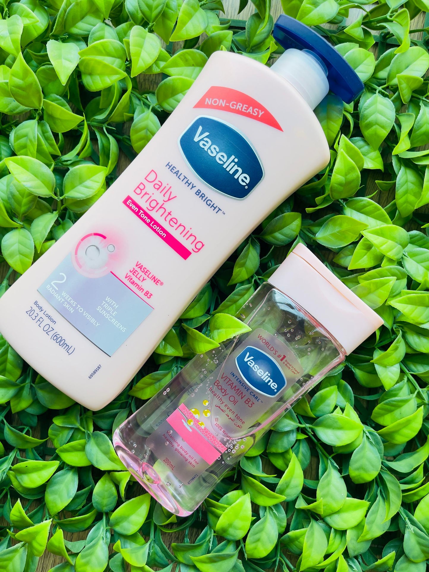 Duo Daily Brightening + Huile Vitamine B3 (Rose)