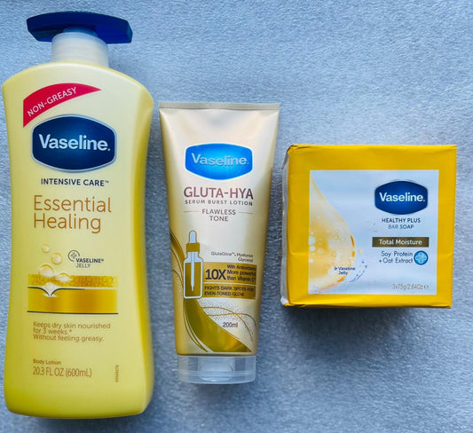 Kit Vaseline – Hydratation & Éclat Unifiant (Corps)