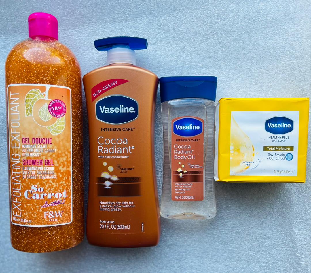 Kit Vaseline – Hydratation & Unification du Teint